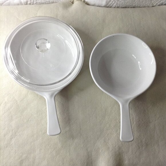 VTG Corning Ware Cornflower Blue Cookware; 3 pcs. Classic, Traditional, Retro - Picture 3 of 7